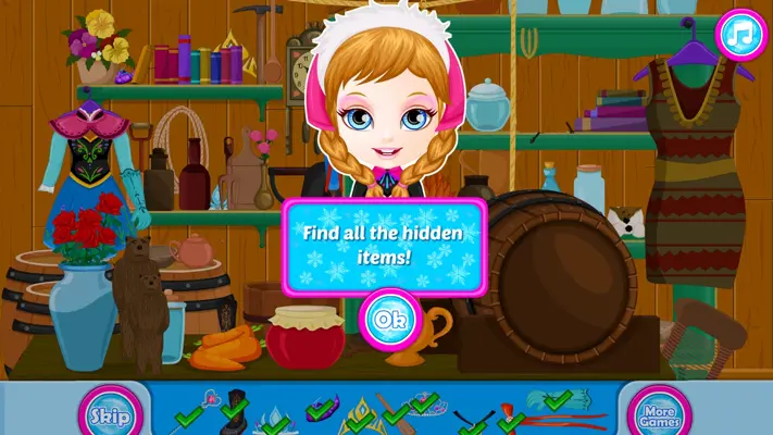 Baby Magic Frozen Salon android App screenshot 3